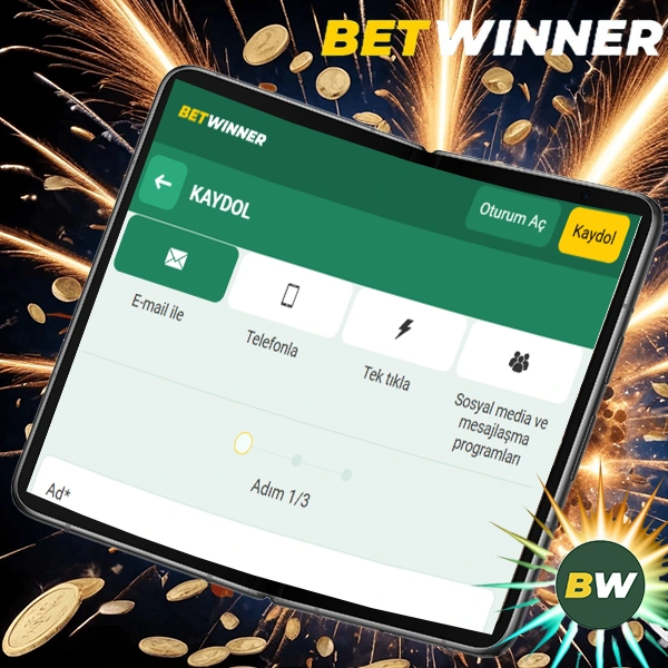 betwinner'a kayıt