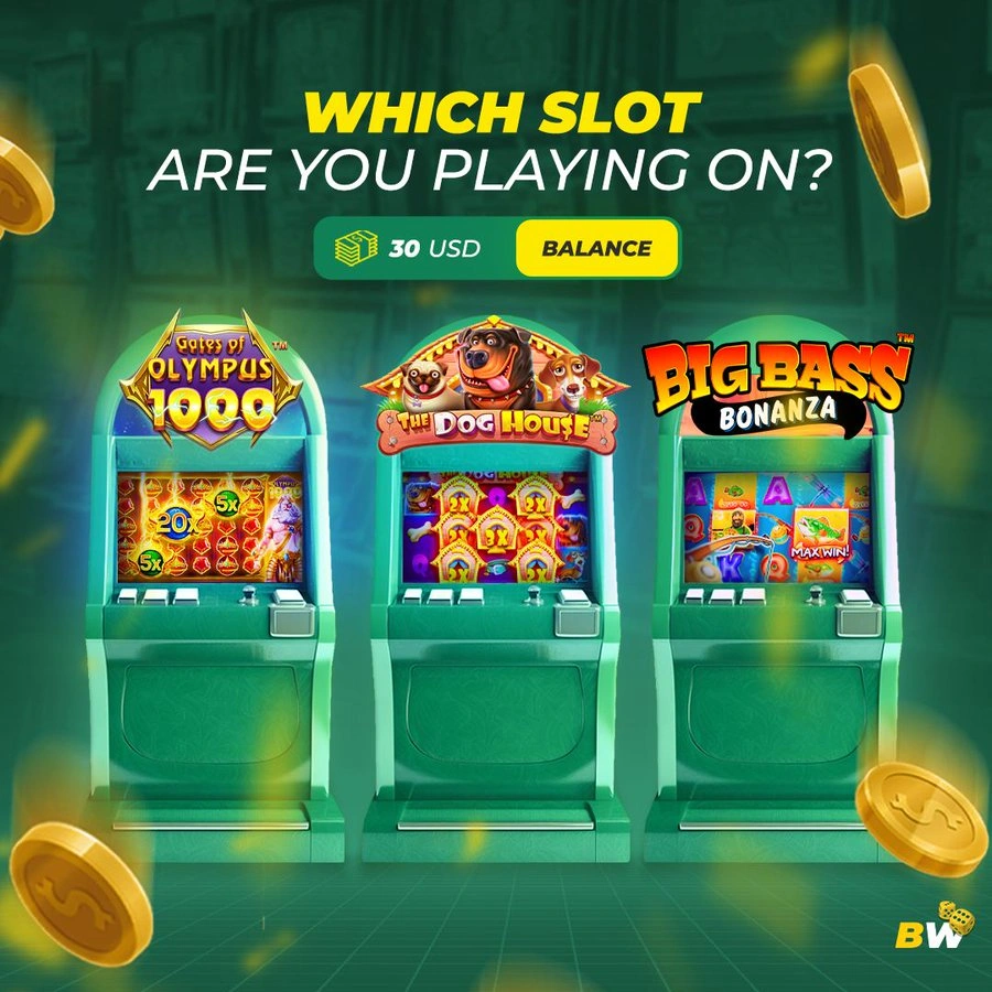 betwinner'da çeşitli casino slotları