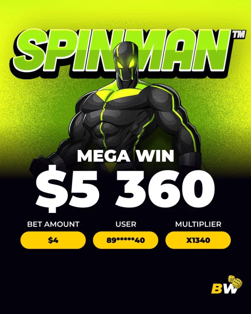 Spinman at Betwinner