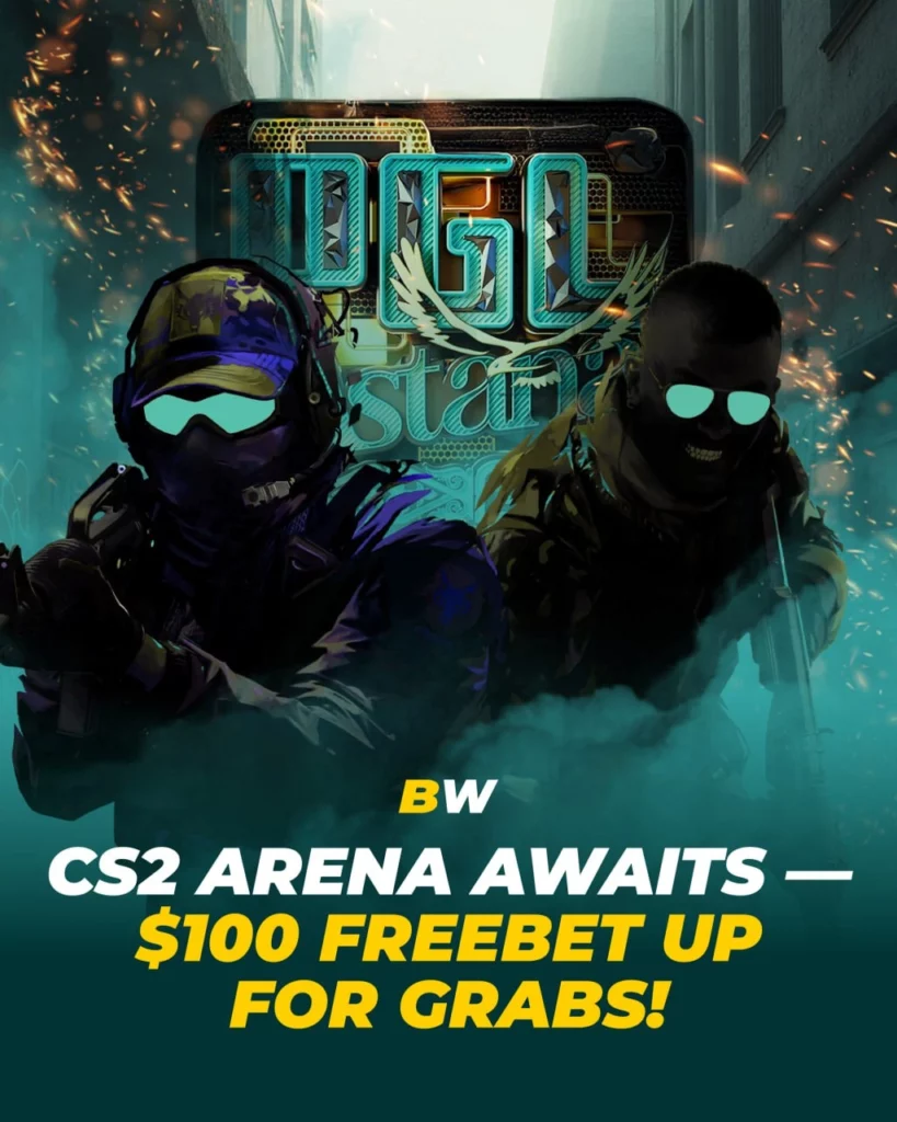 100$ Freebet at CS2